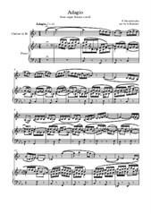 Adagio from organ Sonata c-moll (clarinet)